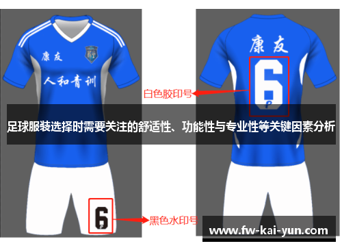 足球服装选择时需要关注的舒适性、功能性与专业性等关键因素分析